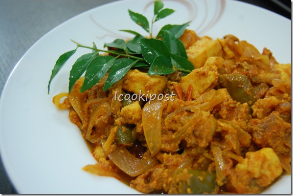 Paneer egg curry Paneer egg curry