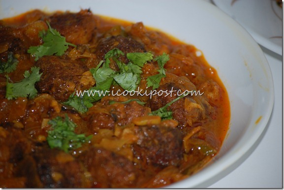 Lauki Kofta curry