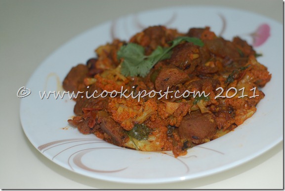 Soya -Gobhi Masala (2) Soya -Gobhi Masala (2)