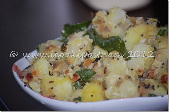 Potato Thoran (2)