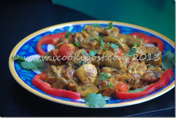 Mushroom Tikka Masala (1) Mushroom Tikka Masala (1)