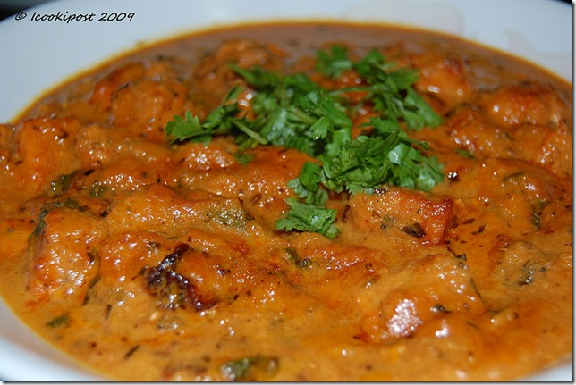butter paneer masala