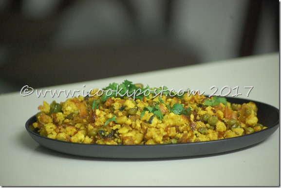 paneer matat bhurji paneer matat bhurji